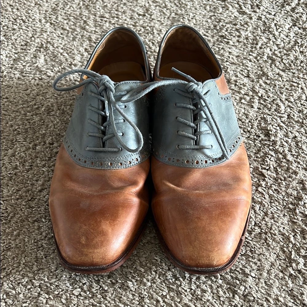 Florsheim limited Two-Tone Leather Oxford Shoes - Picture 5 of 7